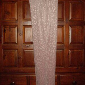 PAJAMA BOTTOMS  MAUVE COLOR SIZE L NOS